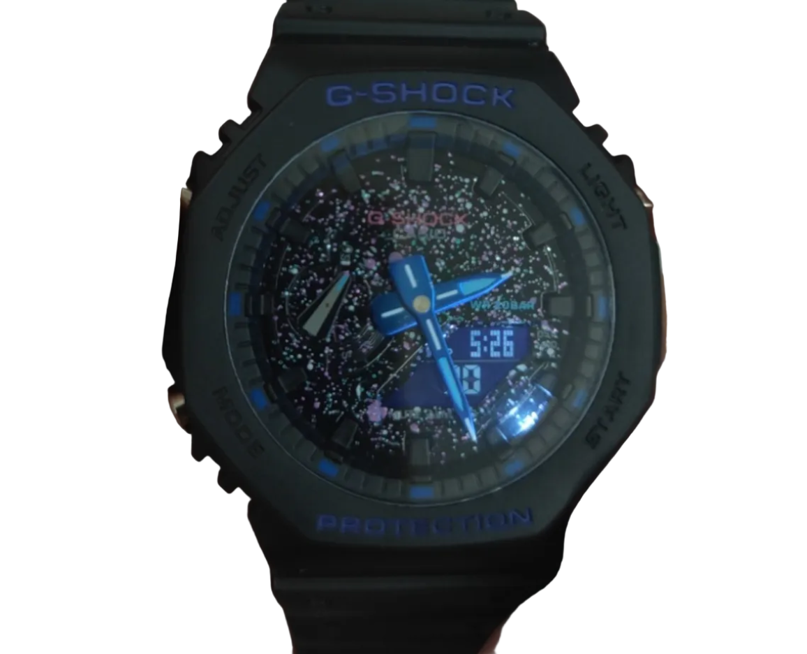 Black/blue