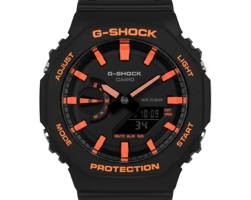 Black/orange