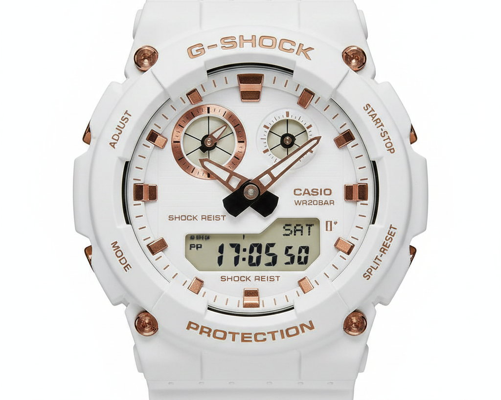 White/rose gold