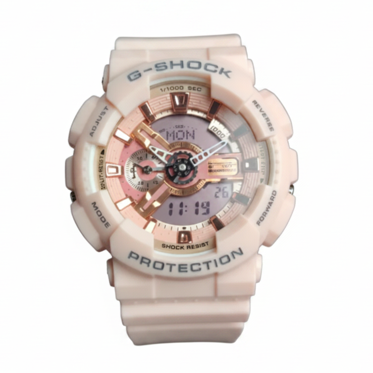 Light pink/ gold
