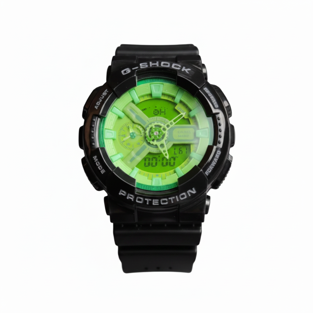 Black/Green