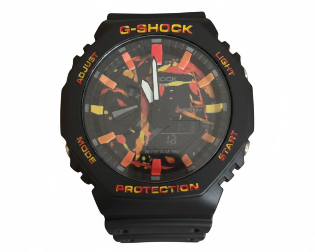 “Fireball” black/red and yellow