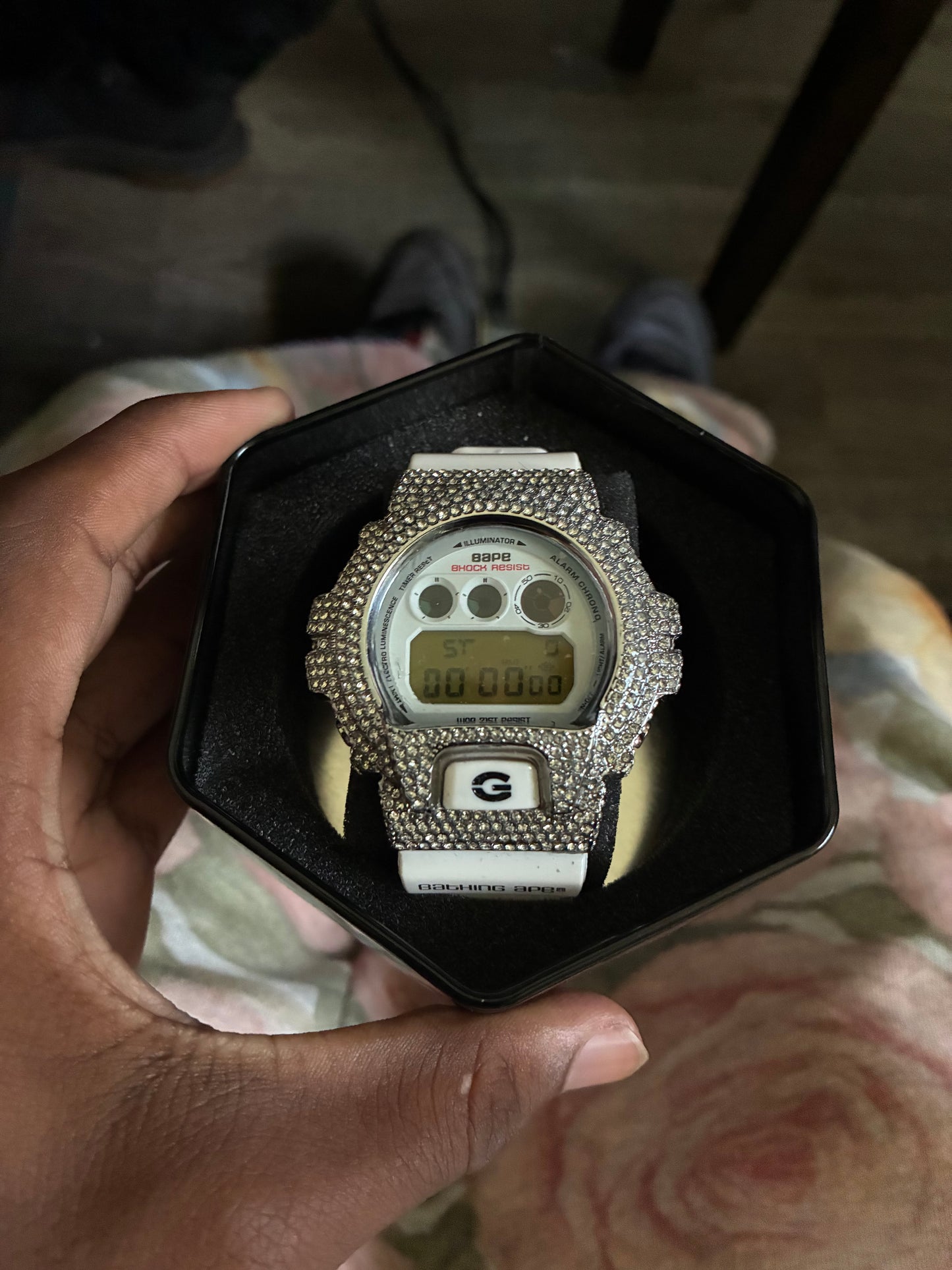 WHITE BAPE X GSHOCK COLLAB!!