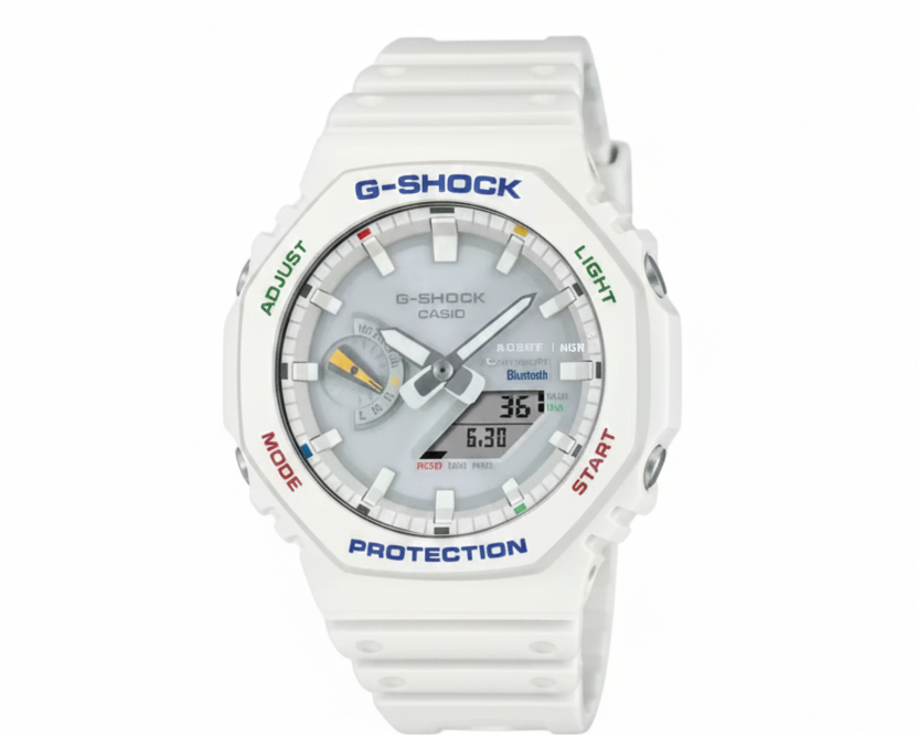 White/multi color