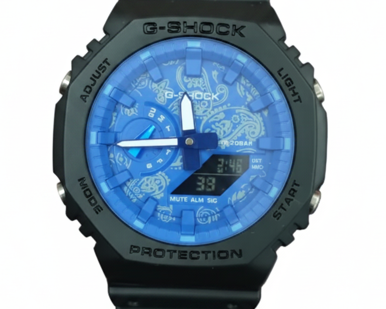 “Ocean” Black/ocean blue