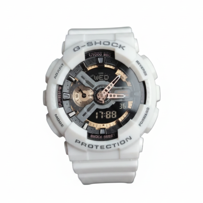 White/grey-gold